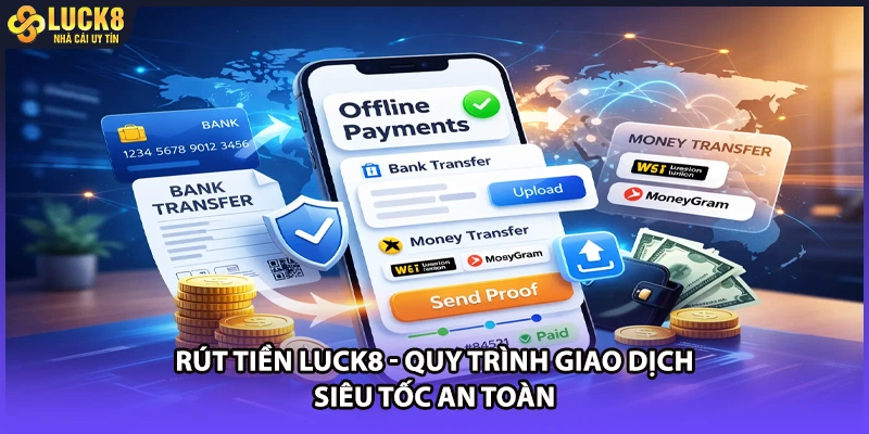 Rút Tiền LUCK8 - Quy Trình Giao Dịch Siêu Tốc An Toàn